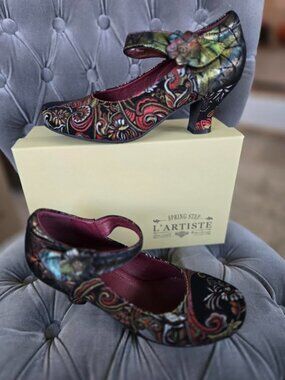L'Artiste Jeanna Pump Black Multi Size 41 (US 10)